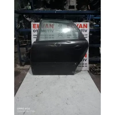 C5 2001-2006 DOLU SİYAH SOL ARKA KAPI