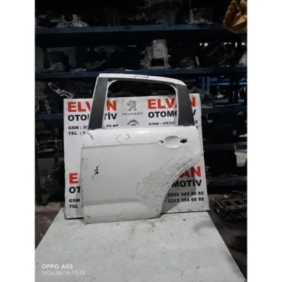 C3 2011-2015 BOŞ BEYAZ SOL ARKA KAPI 