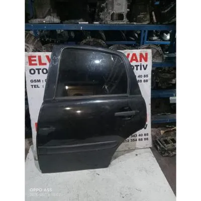 C3  2003-2009 DOLU SİYAH SOL ARKA KAPI