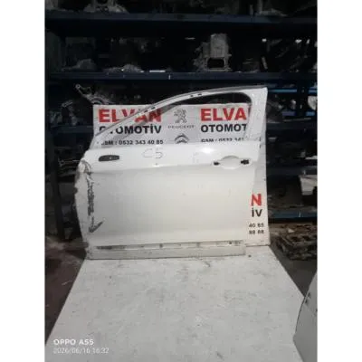 C5 X7 2009-2013 BOŞ BEYAZ SOL ÖN KAPI