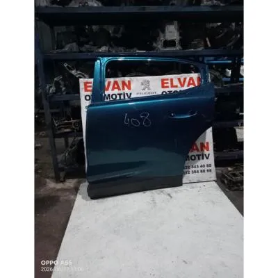 408 2022-2025 BOŞ MAVİ SOL ARKA KAPI