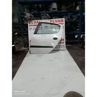 206 99-2009 DOLU BEYAZ SOL ARKA KAPI