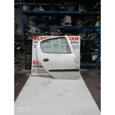 206 99-2009 DOLU BEYAZ SAĞ ARKA KAPI