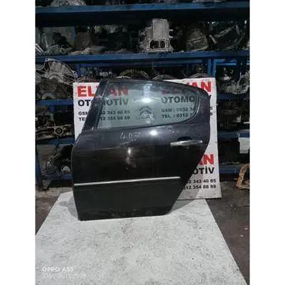 407 2004-2007 DOLU SİYAH SOL ARKA KAPI 