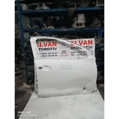 208 2012-2019 BOŞ BEYAZ SAĞ ÖN KAPI 