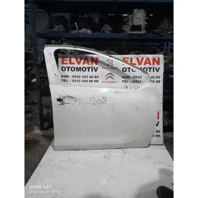 208 2012-2019 BOŞ BEYAZ SAĞ ÖN KAPI 
