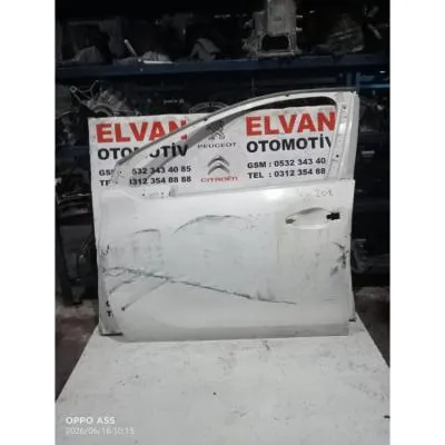 208 2012-2019 BOŞ BEYAZ SOL ÖN KAPI 
