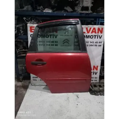 C3 2003-2009 DOLU KIRMIZI SAĞ ARKA KAPI