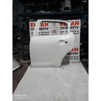 C3 2017-2024  BOŞ BEYAZ SOL ARKA KAPI