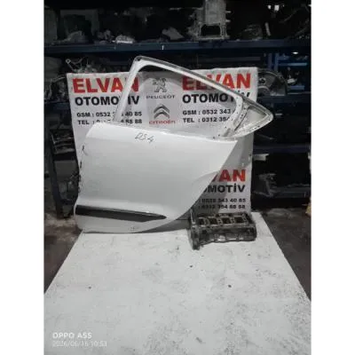 DS4 2014-2018 BOŞ BEYAZ SOL ARKA KAPI