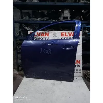 3008 2016-2024 BOŞ MAVİ SOL ÖN KAPI 