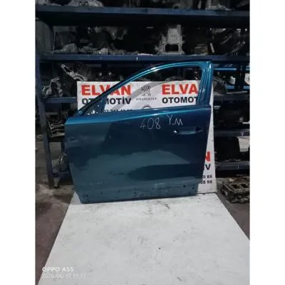 408 2020-2025 BOŞ MAVİ SOL ÖN KAPI 