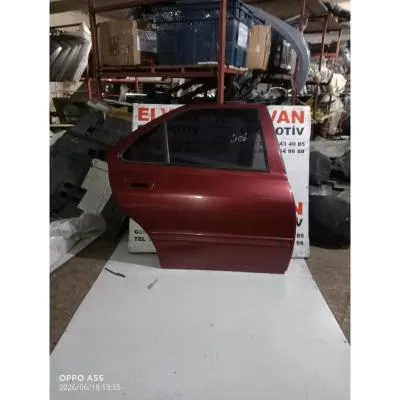 406 99-2004 DOLU KIRMIZI SAĞ ARKA KAPI