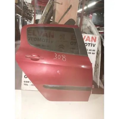 308 2008-2012 DOLU KIRMIZI SAĞ ARKA KAPI
