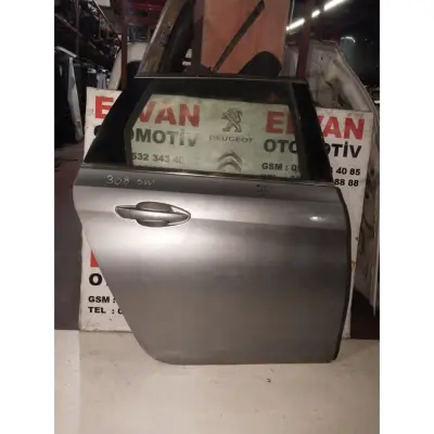 308 STATİON 2014-2019  DOLU GRİ SAĞ ARKA KAPI