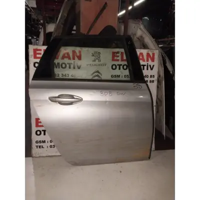 308 STATİON 2014-2019  DOLU GRİ SAĞ ARKA KAPI