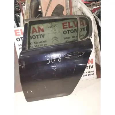 308 T9 2014-2019 DOLU LACİVERT SOL ARKA KAPI