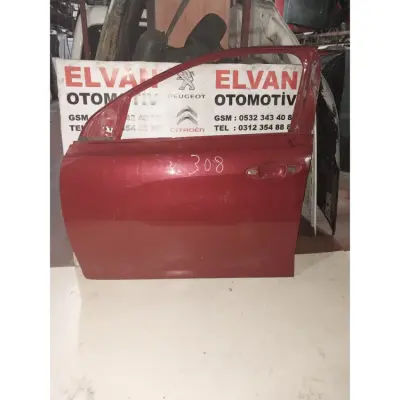 308 T9 2014-2019 BOŞ KIRMIZI SOL ÖN KAPI