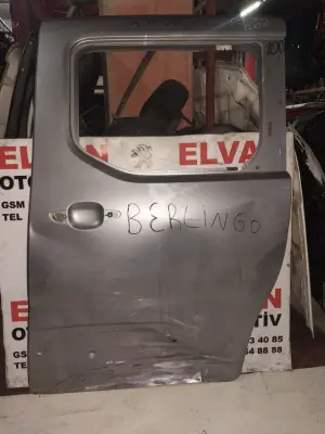 BERLİNGO 2020-2024 BOŞ GRİ SOL ARKA KAPI 